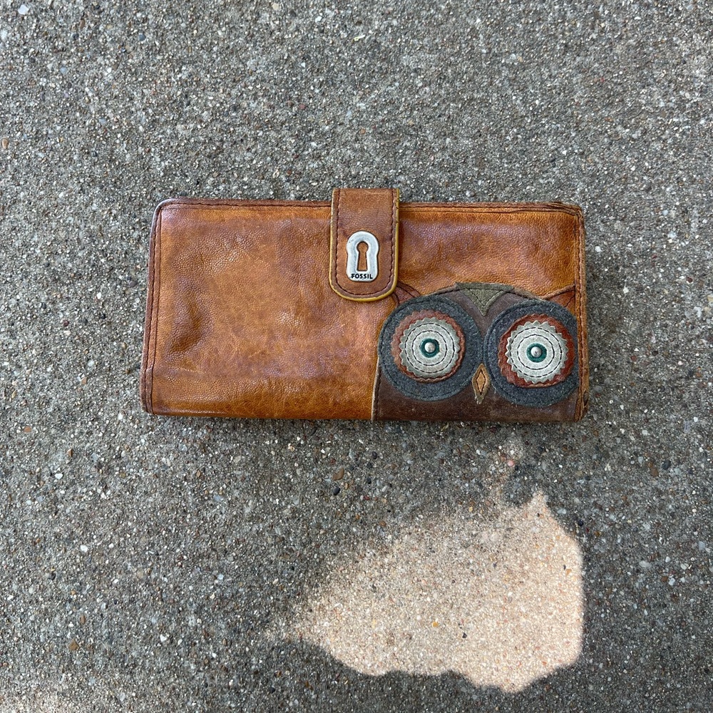 Fossil Leather Wallet.
